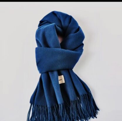 DEEP BLUE SHAWL