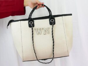 THE PEARL & NOIR TOTE